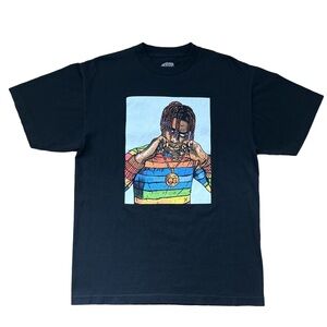 Salem7 Lil Yachty Men’s Graphic Black Short Sleeve Summer T-Shirt